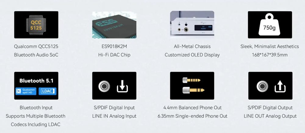 BTC-2 dac amp technical specs diagram