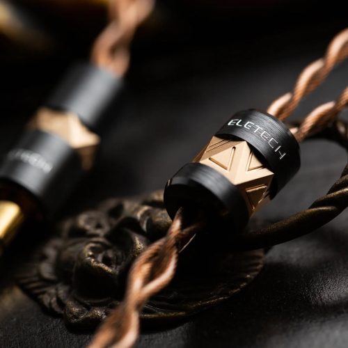 Eletech Raphael | Copper/Gold Upgrade Cable for IEMs-Bloom Audio