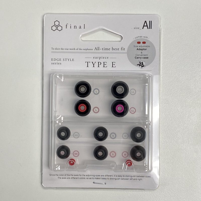 Final E Series Eartips Multi Pack of Black Silicon Eartips 8b2a05e1 327d 4ec8 a168 dbd3825e9409