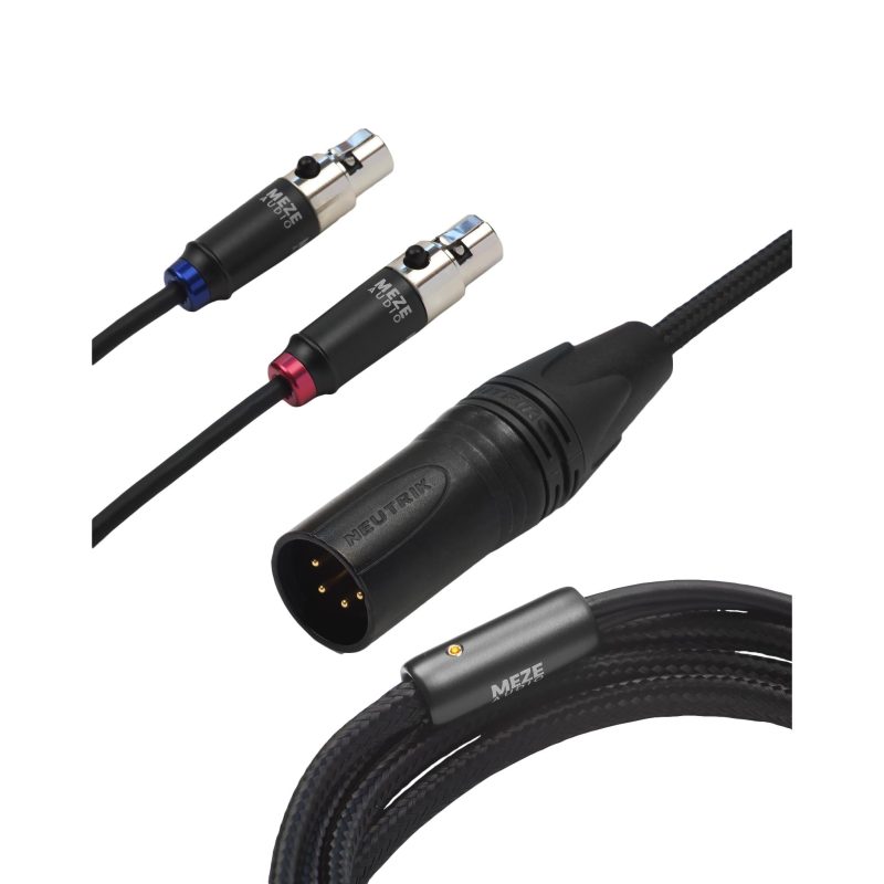 Meze Empyrean OFC Standard Cable  Replacement 4 Pin Mini-XLR Cable-Bloom Audio