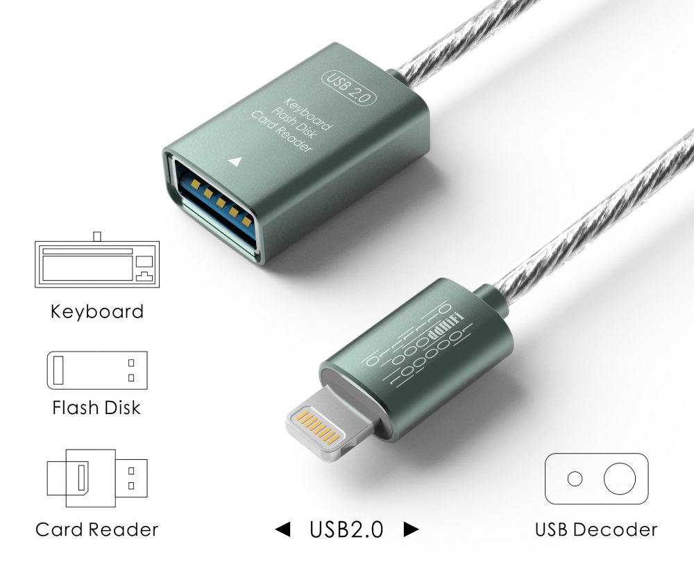 ddHiFi MFi06F closeup highlighting connectors with use case diagram