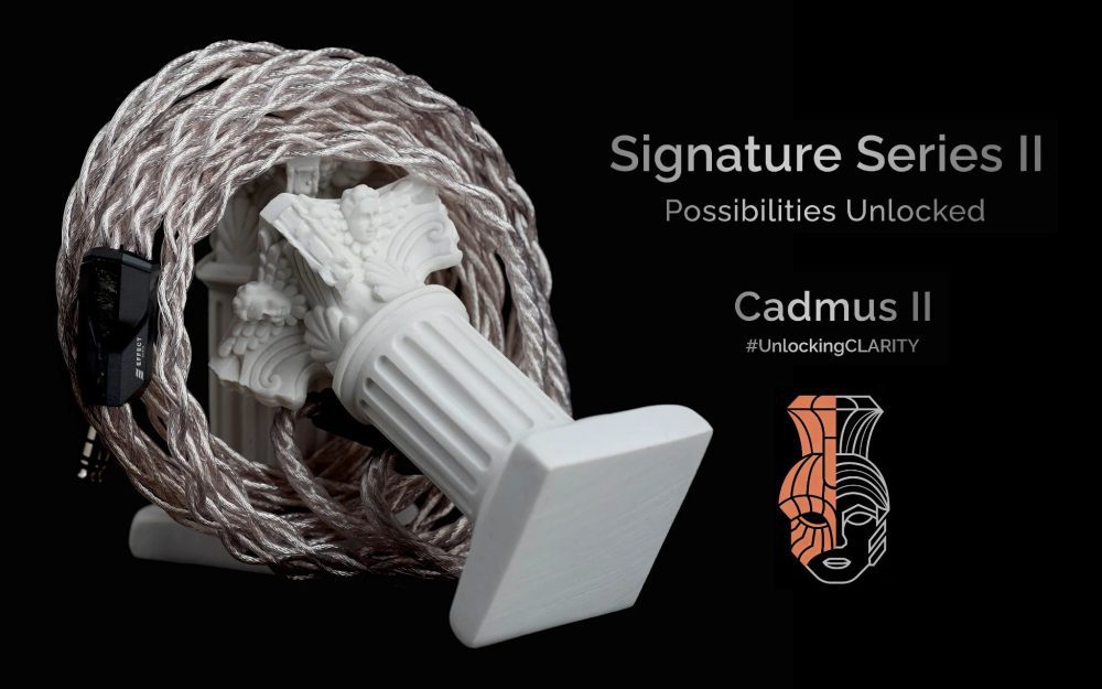 Effect Audio Cadmus 2 coiled over marble statuette with title