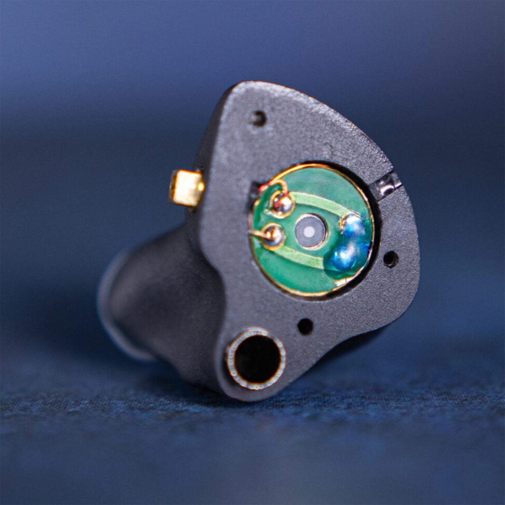 Fir audio e10 custom iem closeup of driver