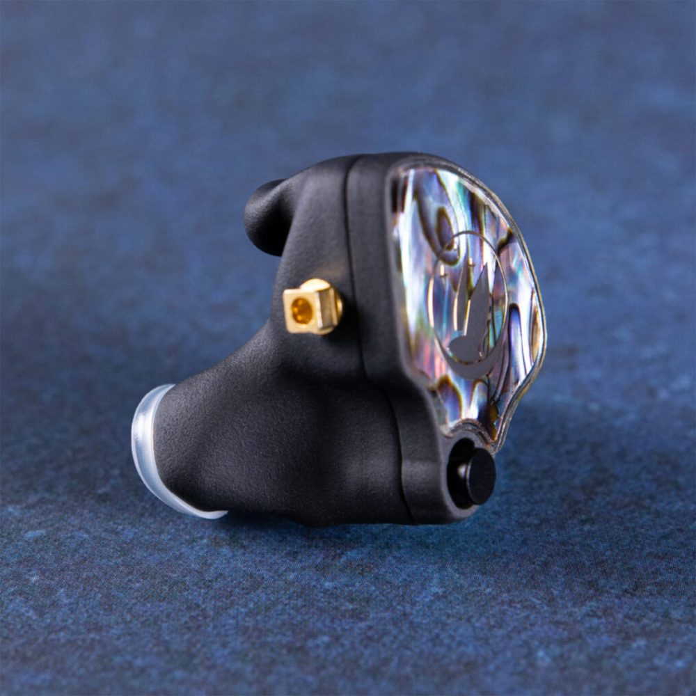 Fir audio e10 custom iem closeup side view