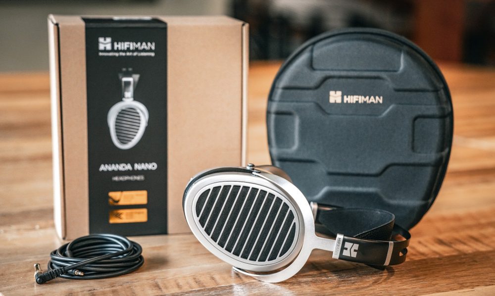 HiFiMAN Ananda Nano, packaging, and all included accessories