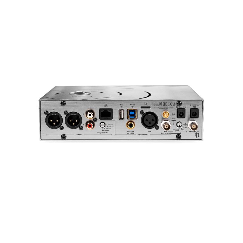 iFi Pro iDSD Signature DAC Solid State Tube Headphone Amp and Streamer 2