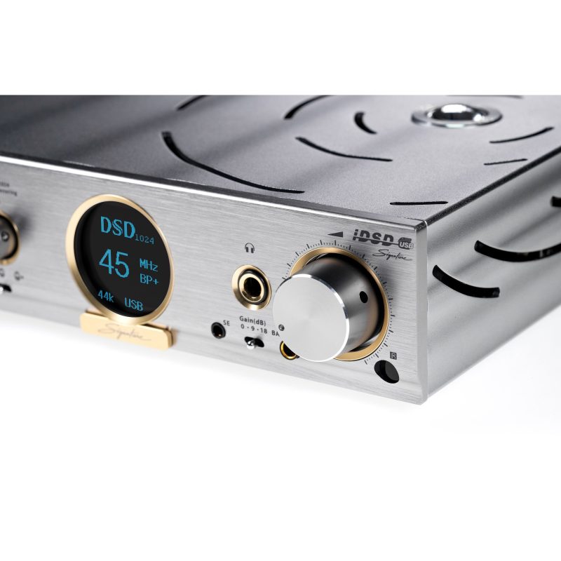 iFi Pro iDSD Signature DAC Solid State Tube Headphone Amp and Streamer 4