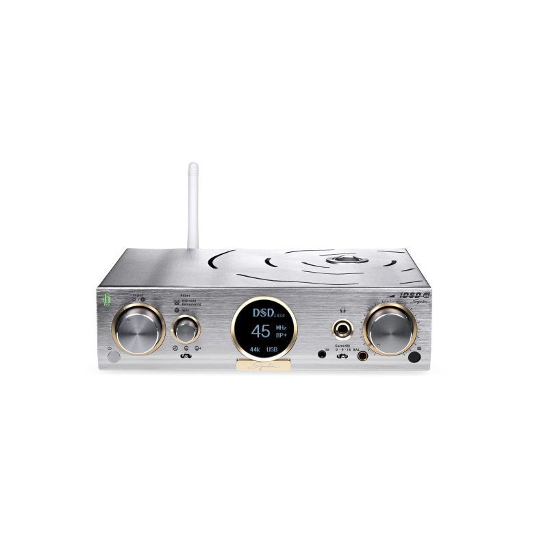 iFi Pro iDSD Signature DAC Solid State Tube Headphone Amp and Streamer