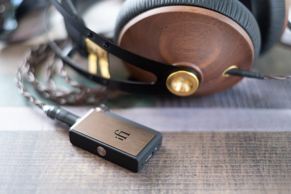 iFi GO Blu with Meze 99 CLassics headphones