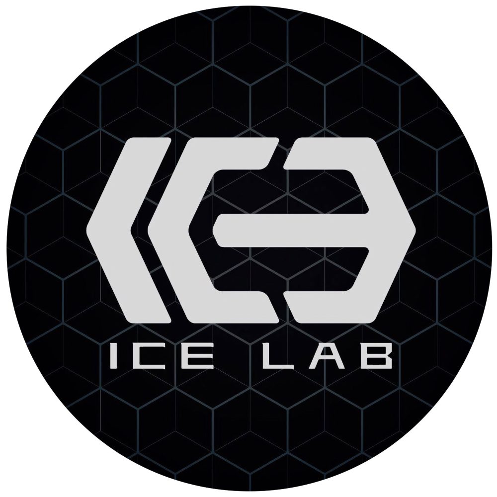 Ice Lab black circular logo