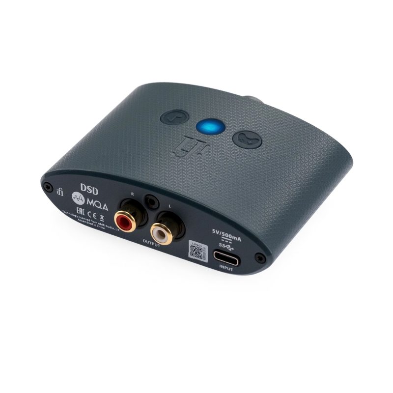 ifi uno desktop dac amp main rear