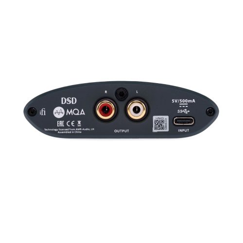 ifi uno desktop dac amp rear