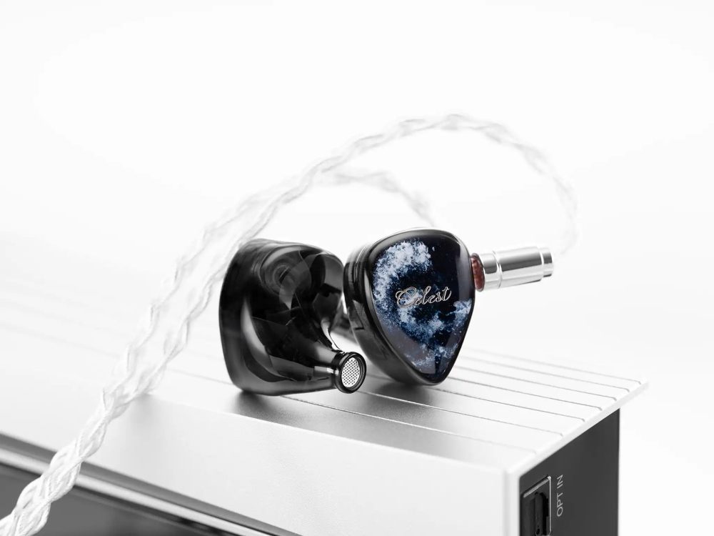 kinera celest relentless iem on white background