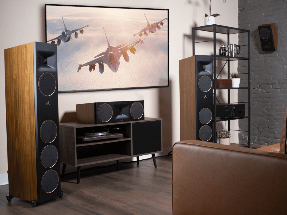 MartinLogan Motion XT C100 in Full Motion XT System