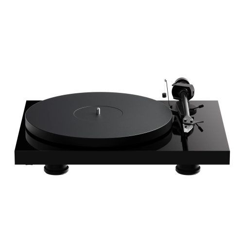 Pro-Ject Debut EVO 2 gloss black top front quarter whitebox