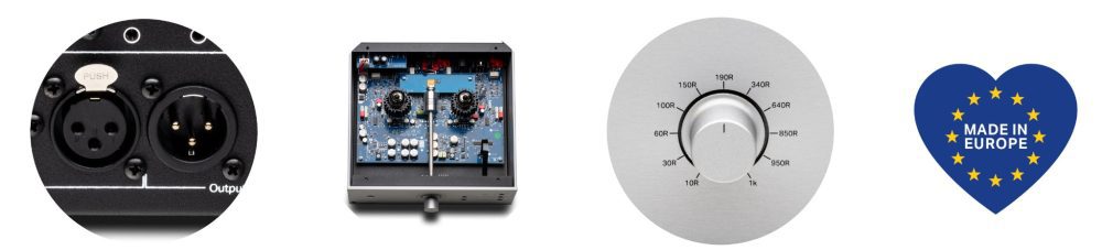 Pro-Ject Tube Box DS3 B features diagram