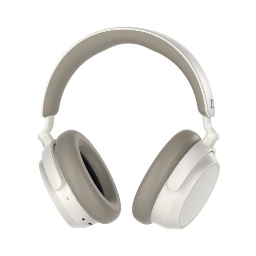 Sennheiser Accentum Plus white front quarter over white background